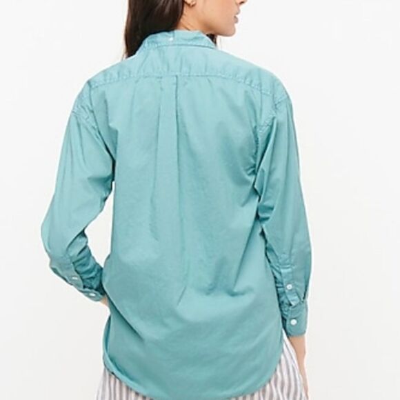 NWT J CREW Poplin Shirt - Picture 3 of 7
